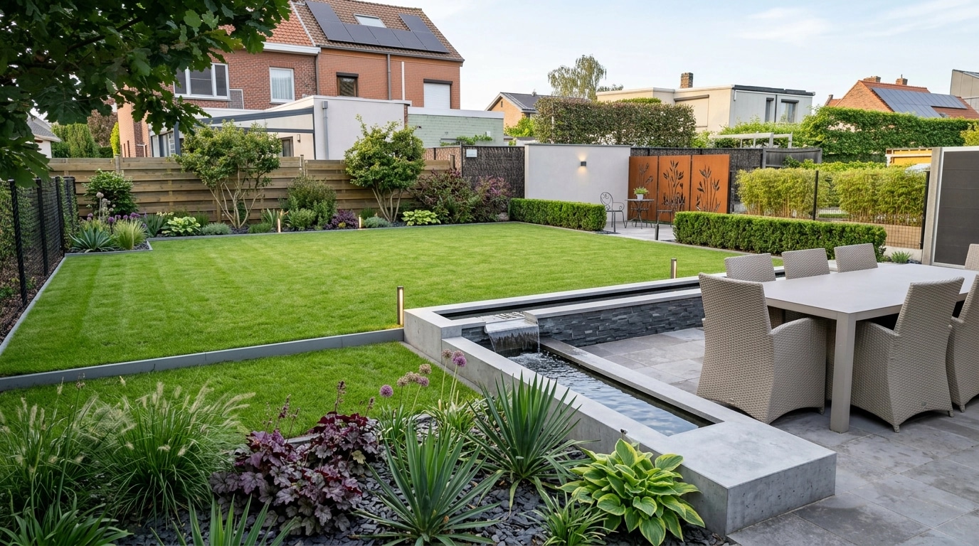 Contemporary Yard Yard design — yard photo by GenRoom AI