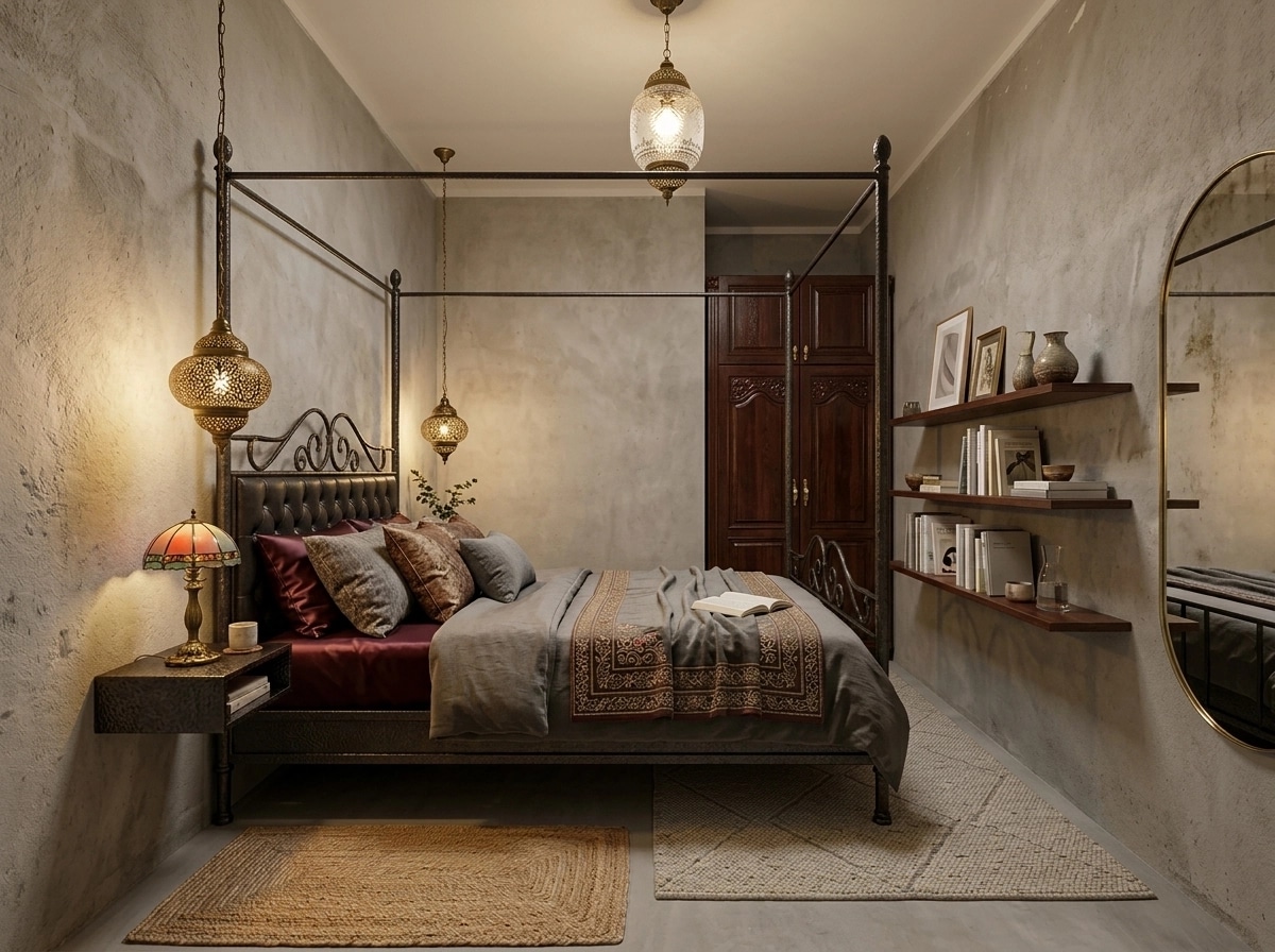 Interior design in Scandinavian style — Bedroom by GenRoom AI