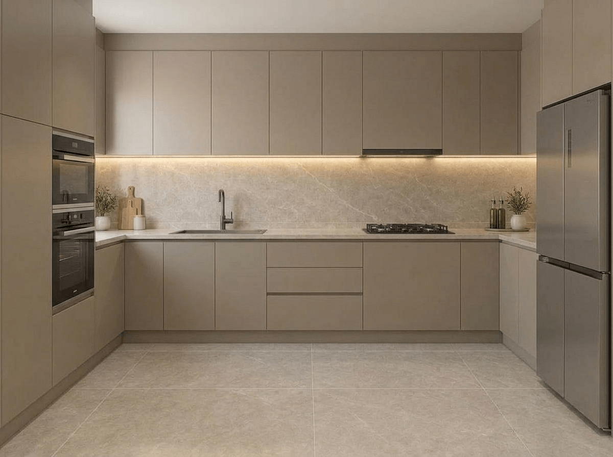 Kitchen interior in no_style style — photo by GenRoom AI