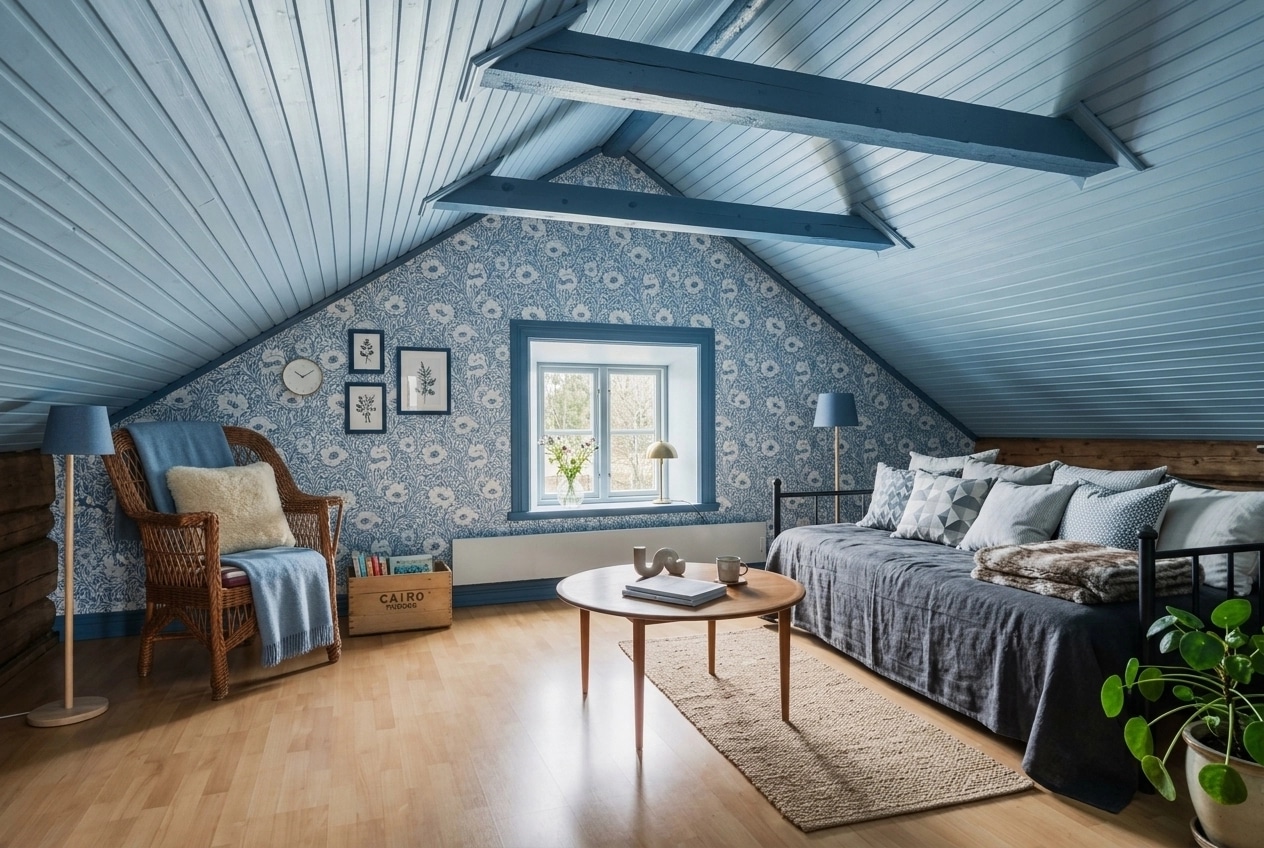 Scandinavian Living Room design — interior photo by GenRoom AI