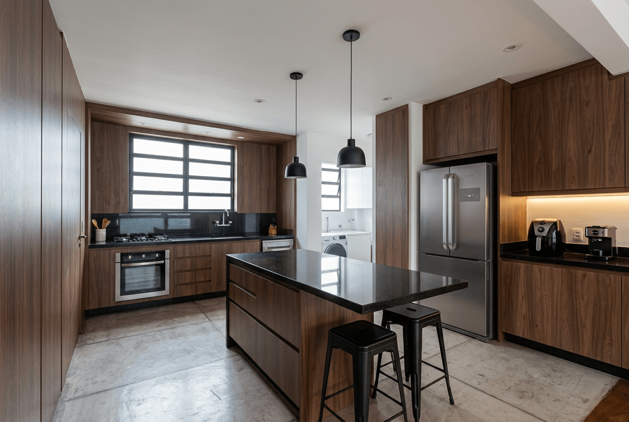 Contemporary Kitchen design — interior photo by GenRoom AI