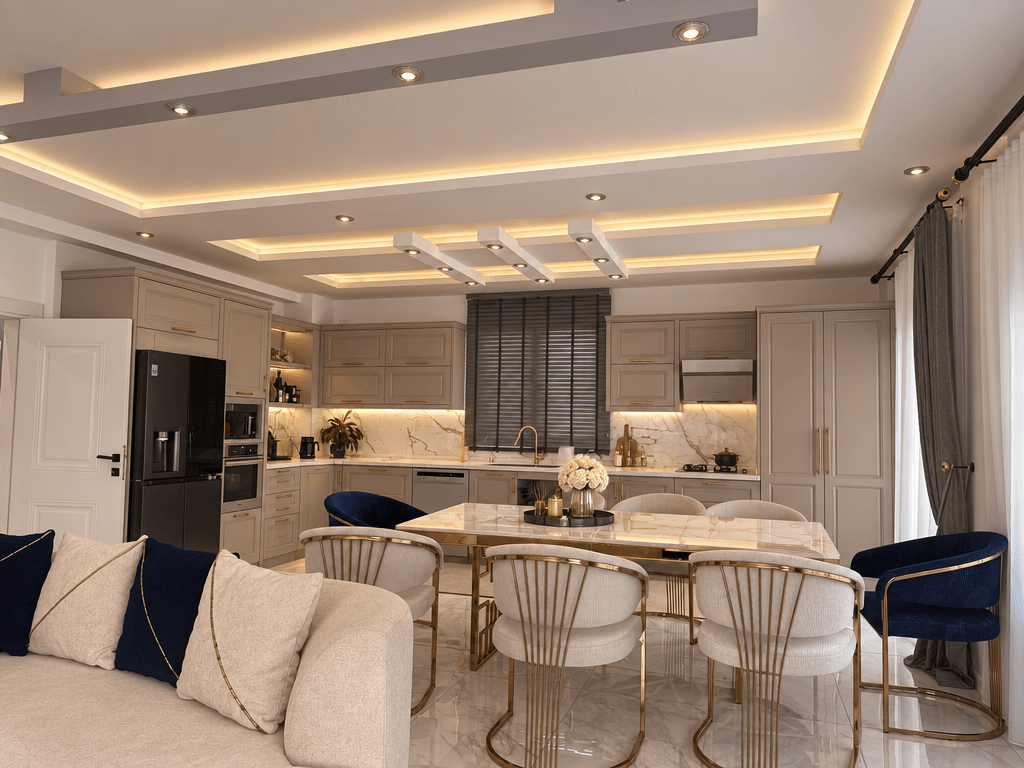 Kitchen interior in no_style style — photo by GenRoom AI