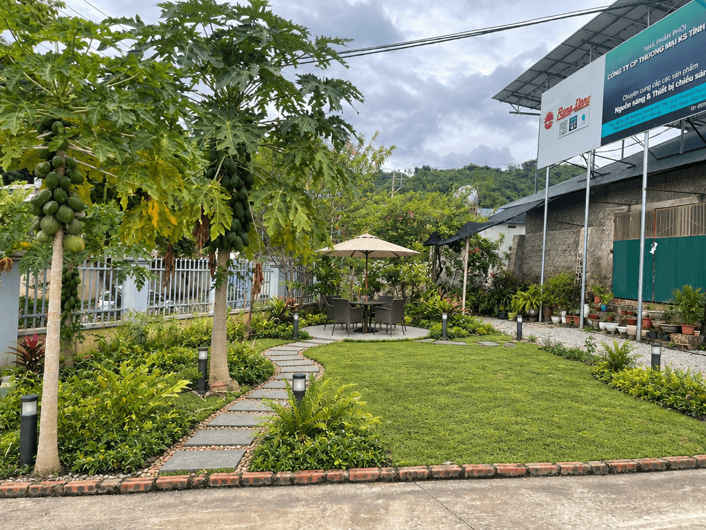 Yard design in no_style style — photo by GenRoom AI