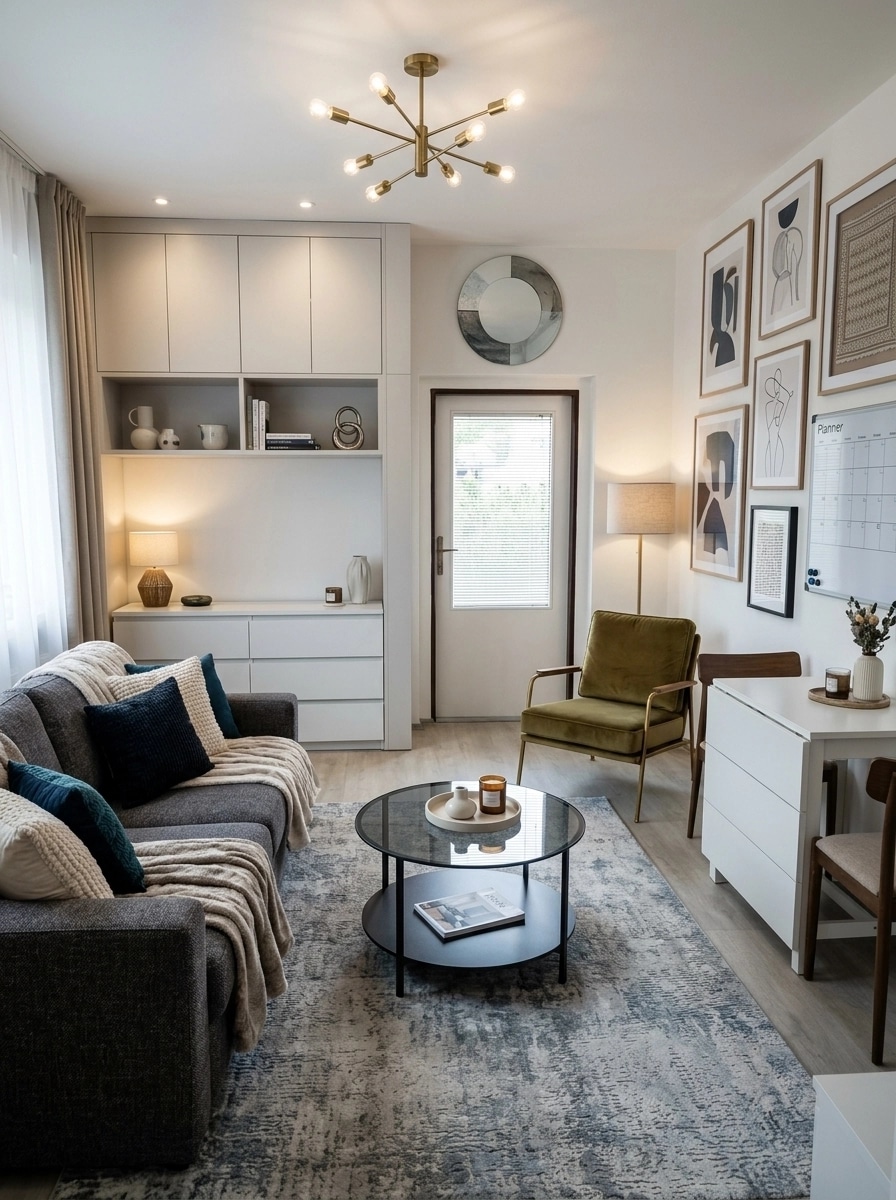 Interior design in Contemporary style — Living Room by GenRoom AI