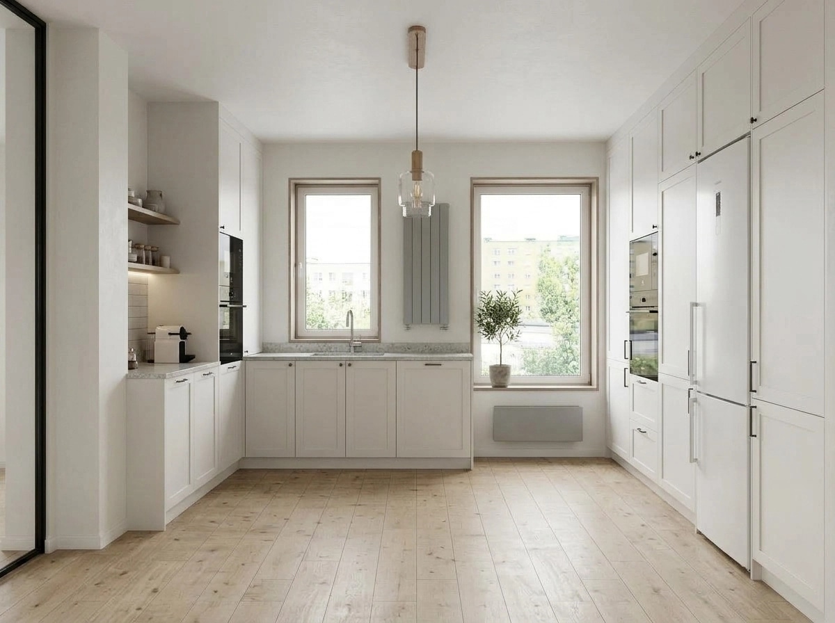 Interior design in Scandinavian style — Kitchen by GenRoom AI