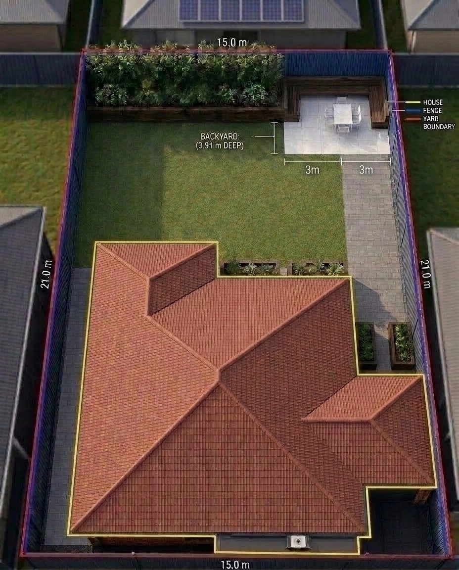Landscape design in Minimalist Yard style — Yard by GenRoom AI