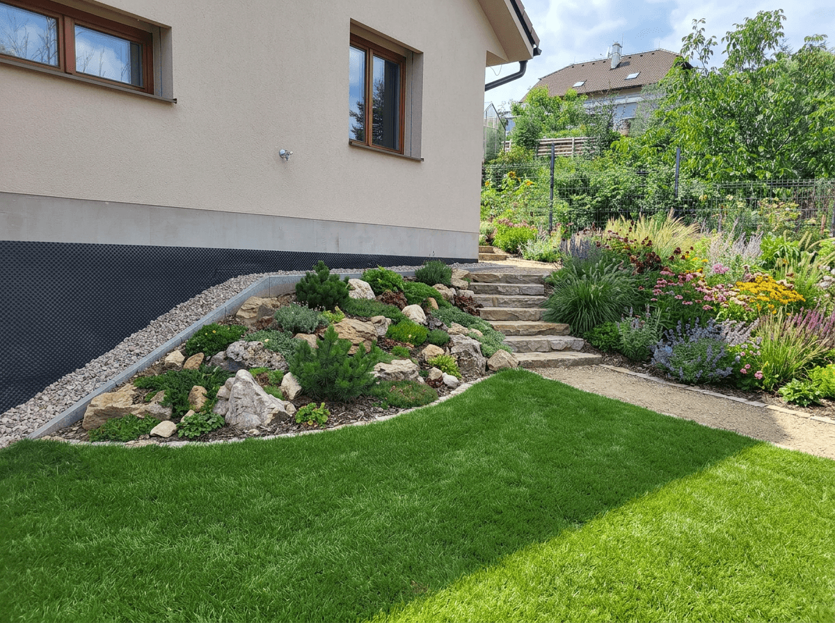 Yard design in no_style style — photo by GenRoom AI