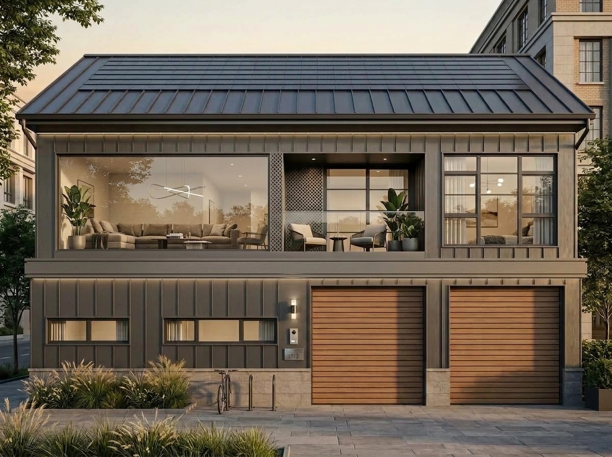 Contemporary Facade Facade design — facade photo by GenRoom AI