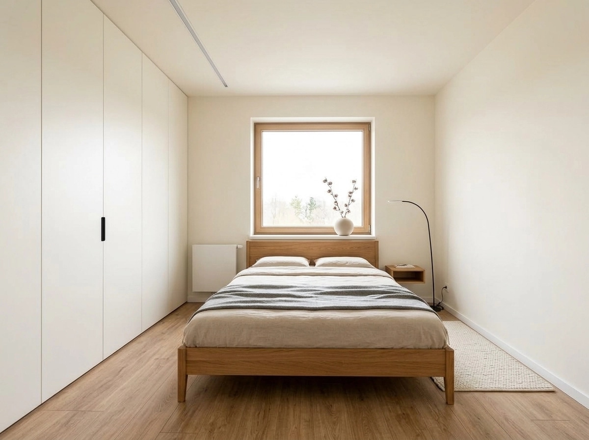 Minimalism Bedroom design — interior photo by GenRoom AI