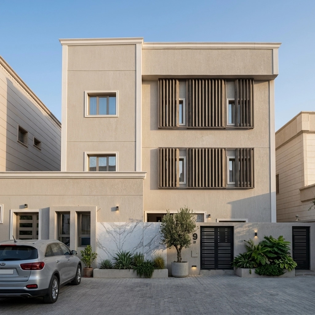 Contemporary Facade Facade design — facade photo by GenRoom AI