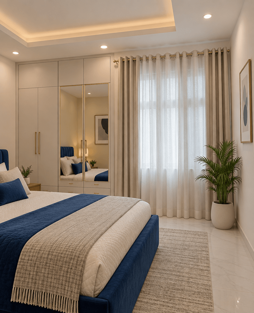 Minimalism Quarto design — interior photo by GenRoom AI