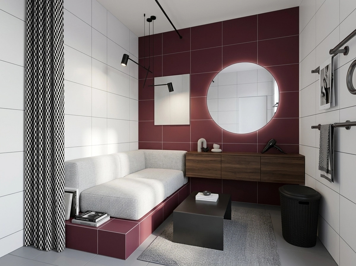 Minimalism Living Room design — interior photo by GenRoom AI