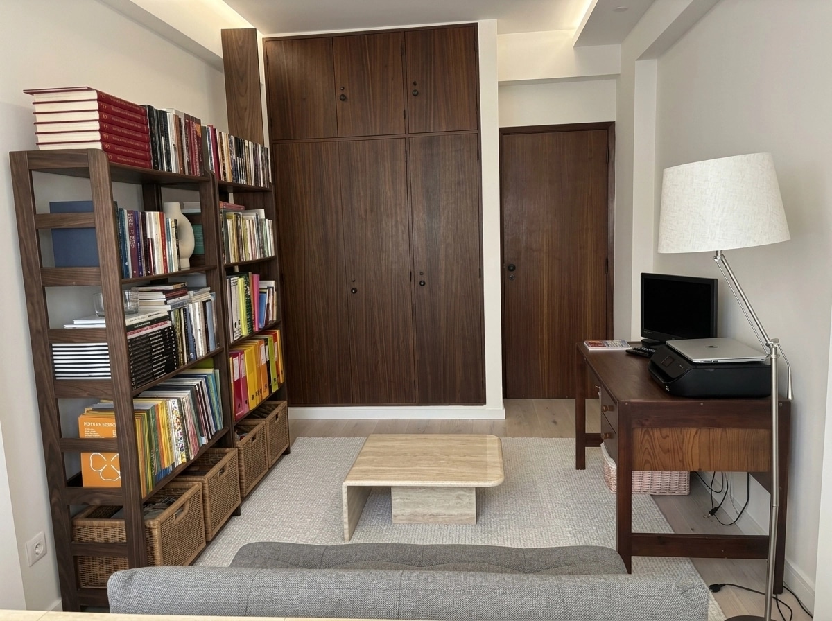 Interior design in Minimalism style — Living Room by GenRoom AI