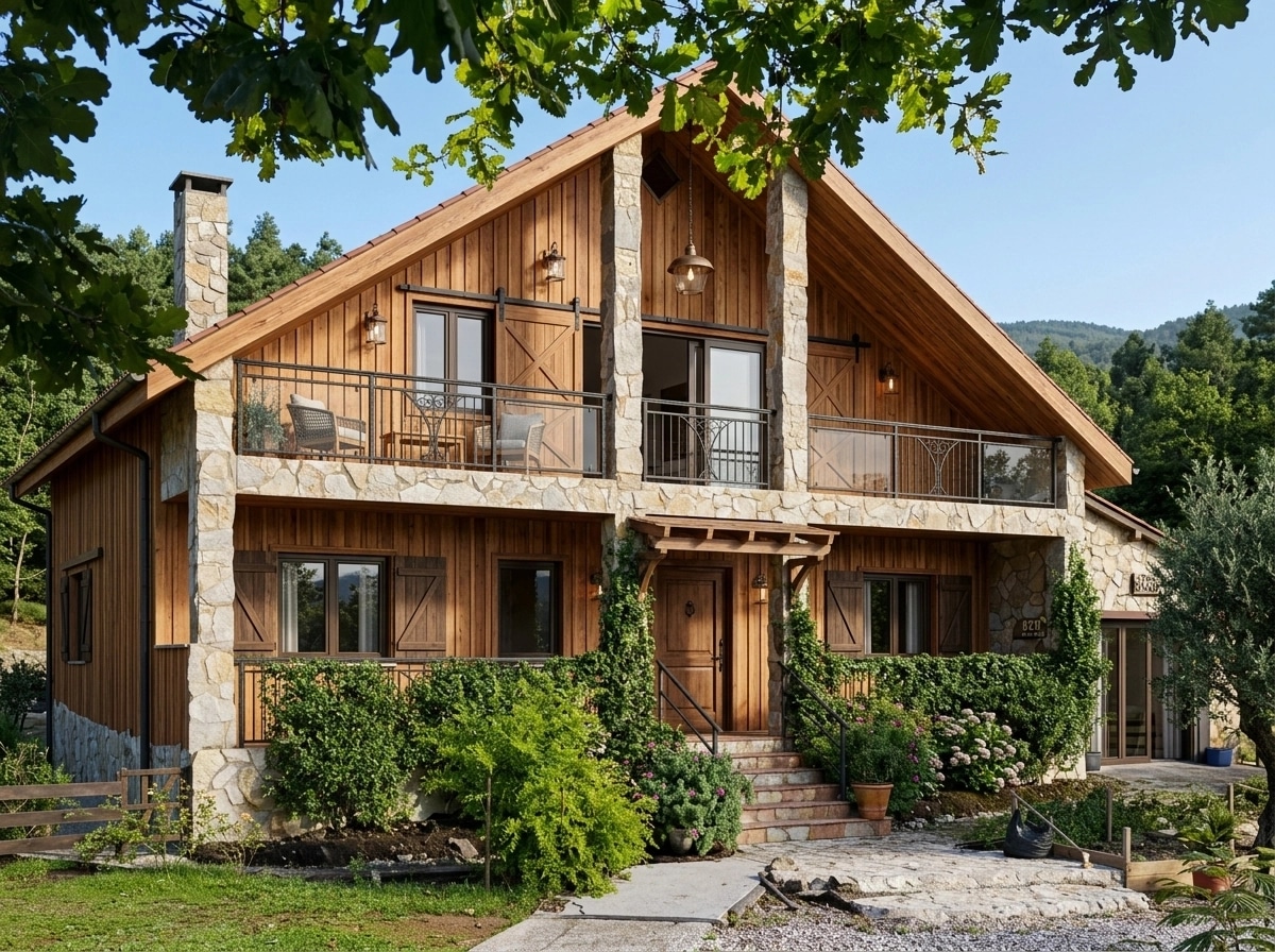 Facade design in Barnhouse Facade style — Facade by GenRoom AI