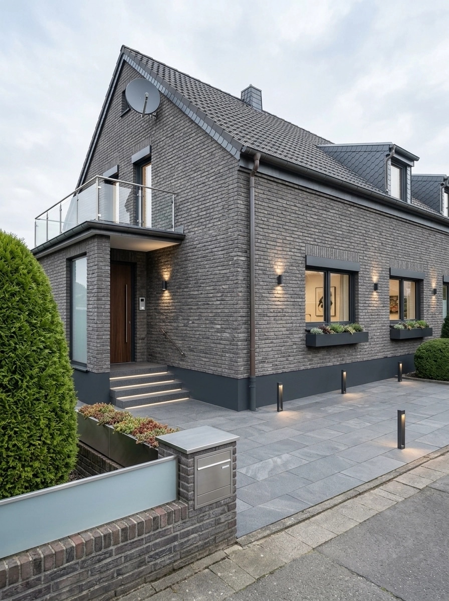 Facade design in Contemporary Facade style — Facade by GenRoom AI