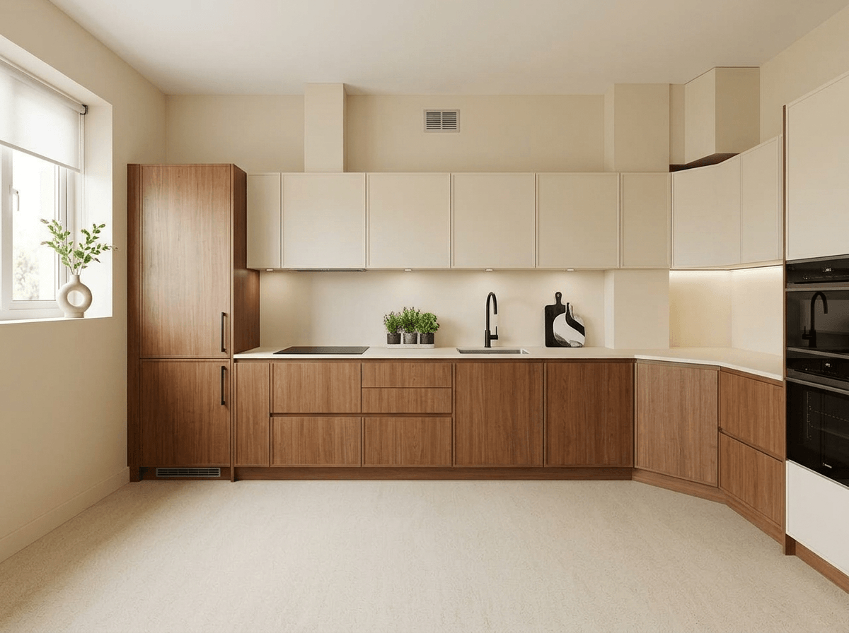 Kitchen interior in no_style style — photo by GenRoom AI