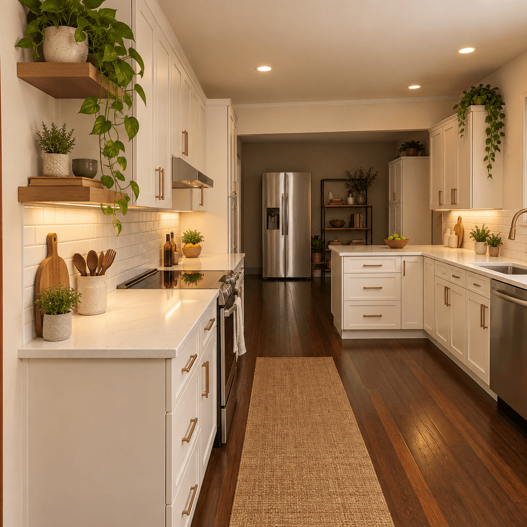 Kitchen interior in no_style style — photo by GenRoom AI