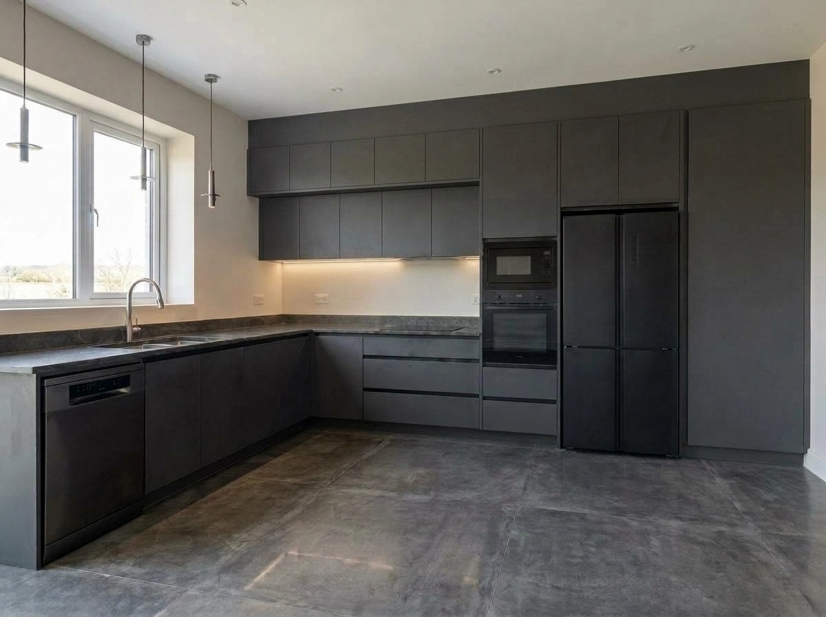 Interior design in Contemporary style — Kitchen by GenRoom AI