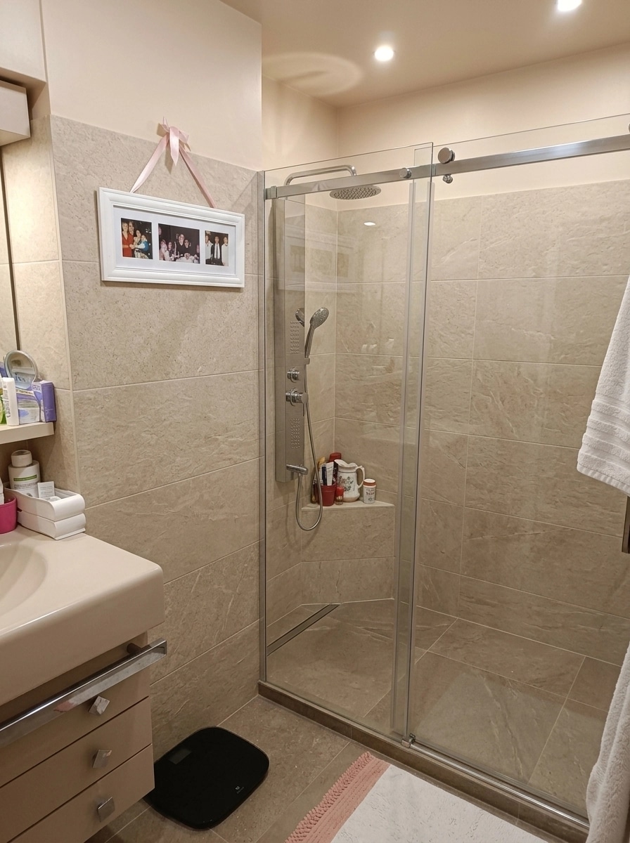 Bathroom interior in no_style style — photo by GenRoom AI