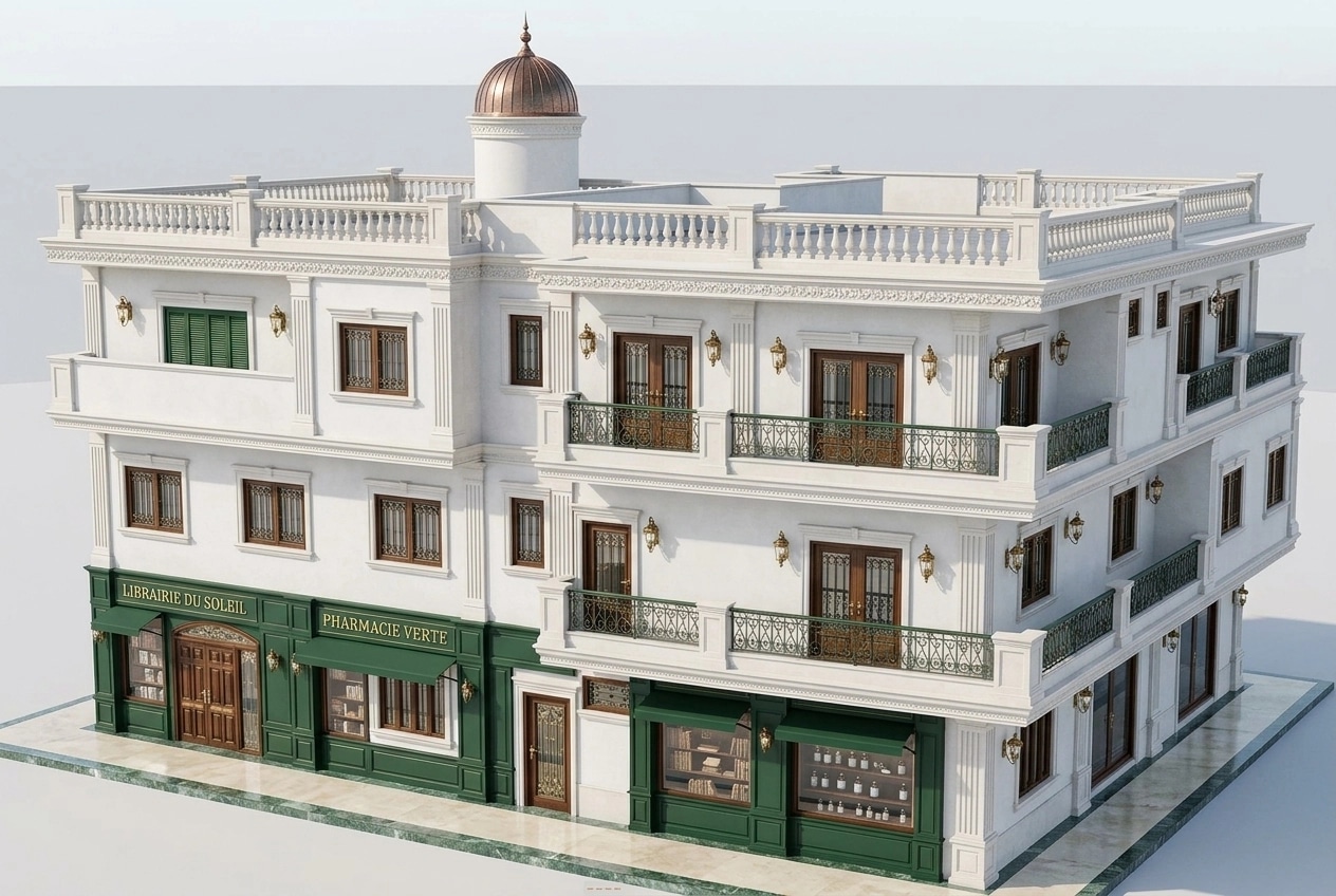 Facade design in Classic Facade style — Facade by GenRoom AI
