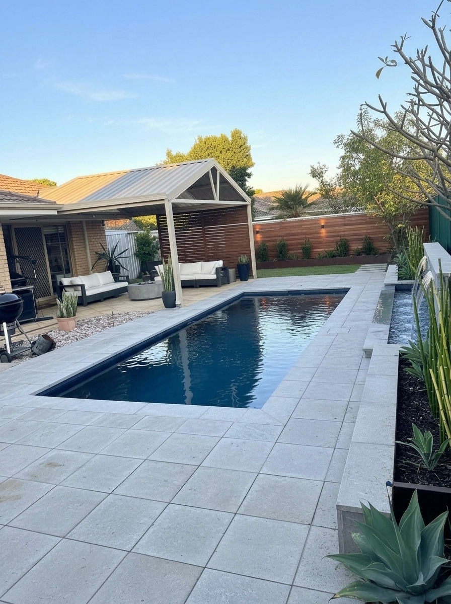 Landscape design in Contemporary Yard style — Yard by GenRoom AI