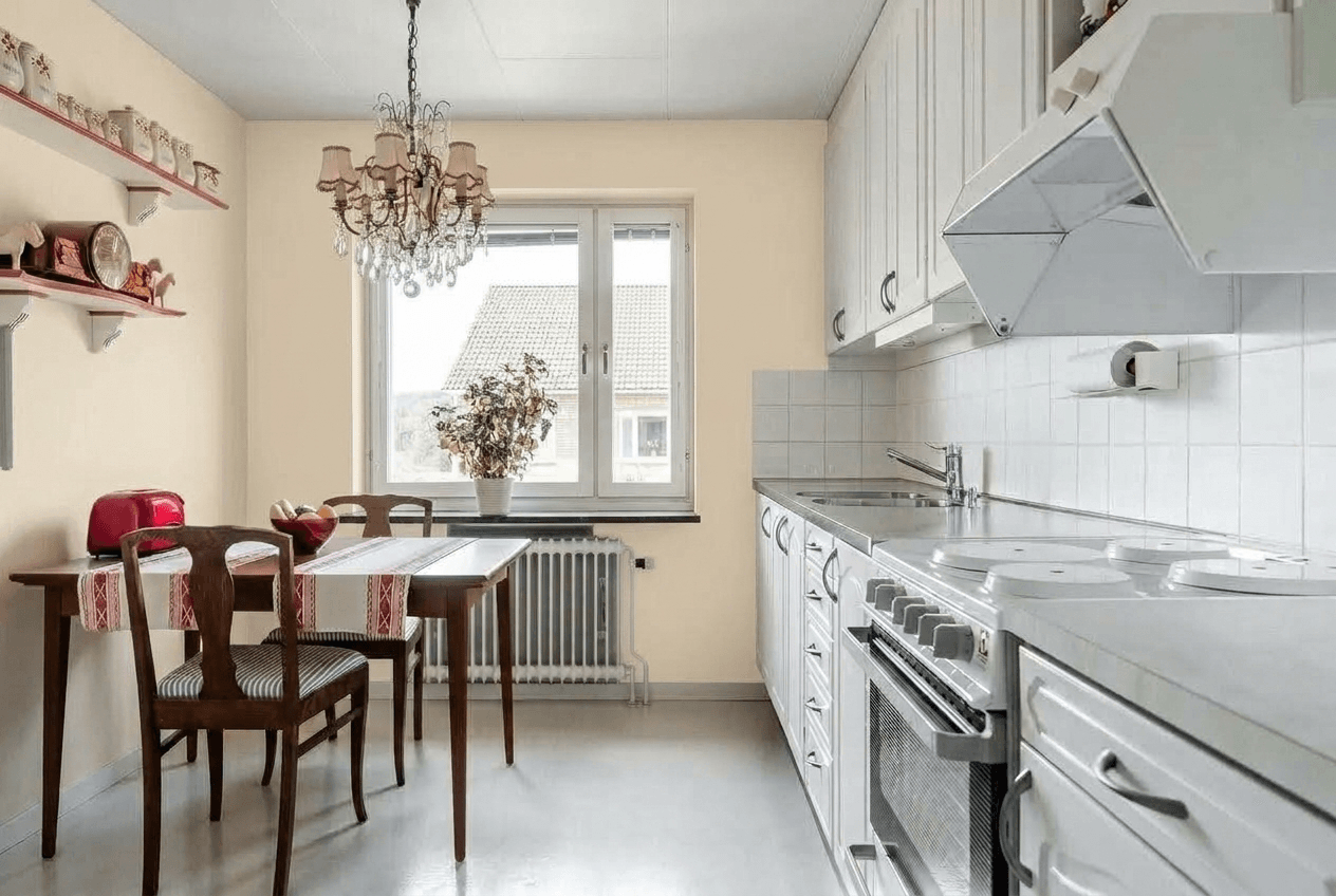 Kitchen interior in no_style style — photo by GenRoom AI