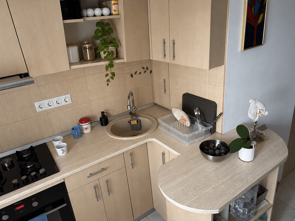 Kitchen interior in no_style style — photo by GenRoom AI
