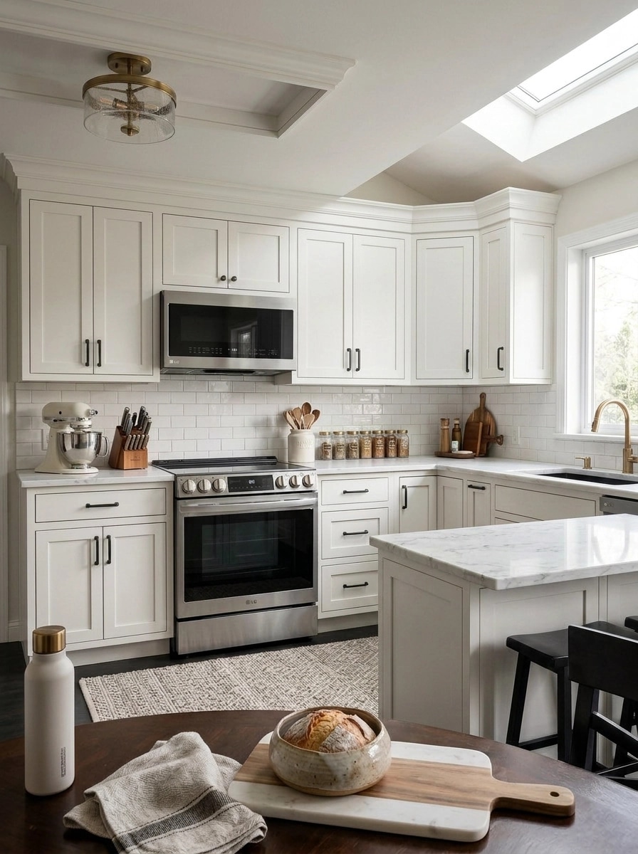 Transitional Kitchen design — interior photo by GenRoom AI