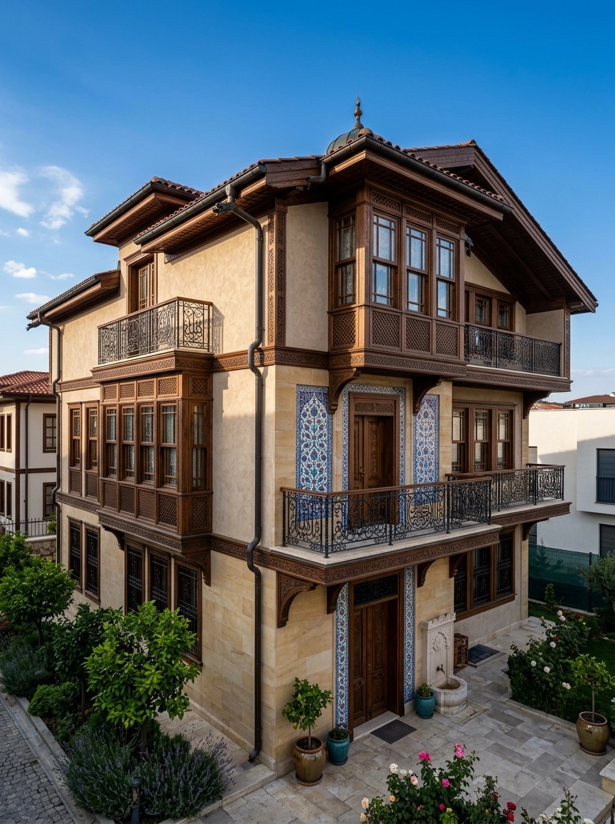Ottoman Facade Fachada design — facade photo by GenRoom AI