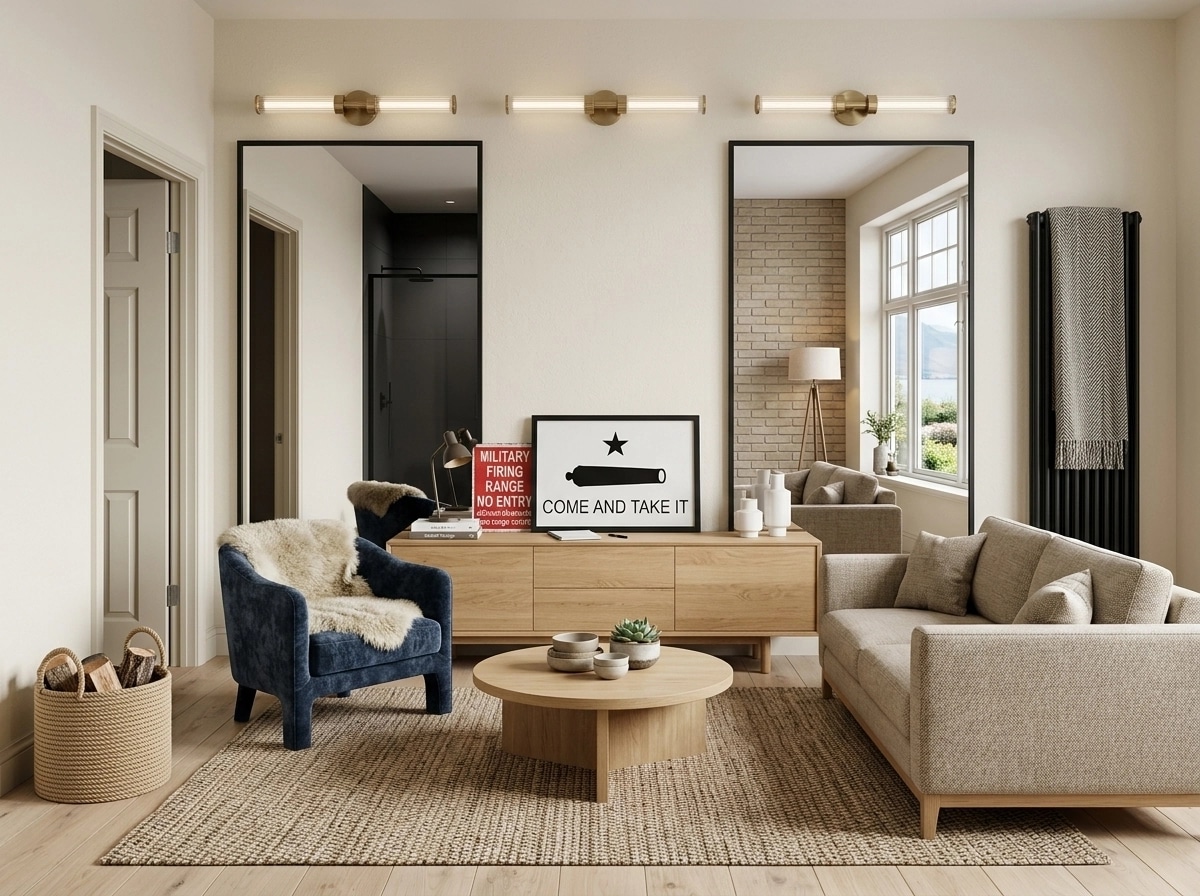 Scandinavian Living Room design — interior photo by GenRoom AI