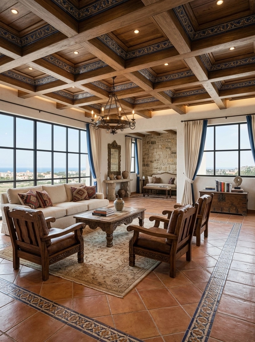 Interior design in Mediterranean style — Living Room by GenRoom AI