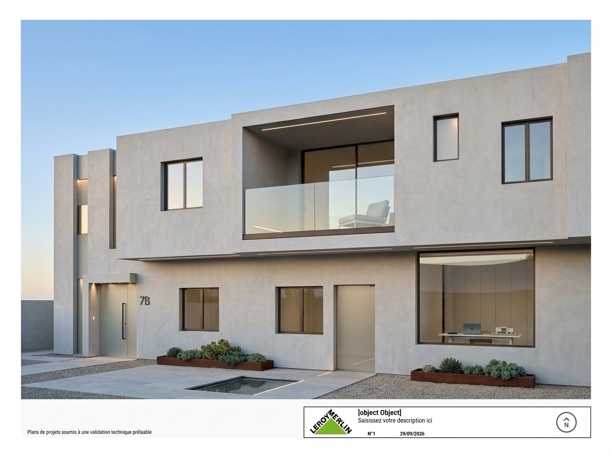 Minimalist Facade Facade design — facade photo by GenRoom AI