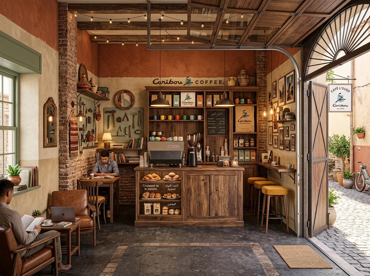 Design de interiores em estilo Mediterranean — garage por GenRoom AI
