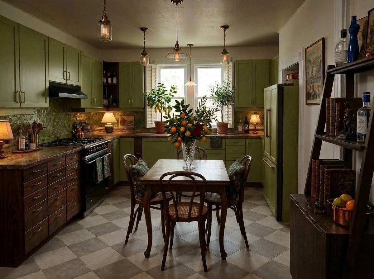 Kitchen interior in no_style style — photo by GenRoom AI