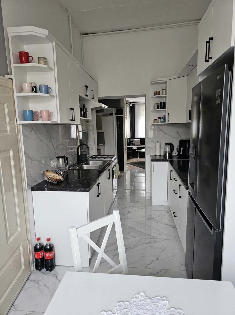 Kitchen interior in no_style style — photo by GenRoom AI