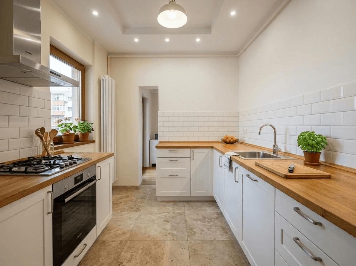 Kitchen interior in no_style style — photo by GenRoom AI