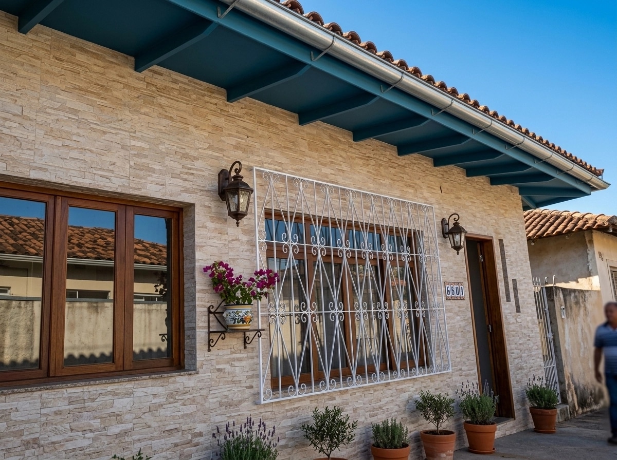 Facade design in Mediterranean Facade style — Facade by GenRoom AI