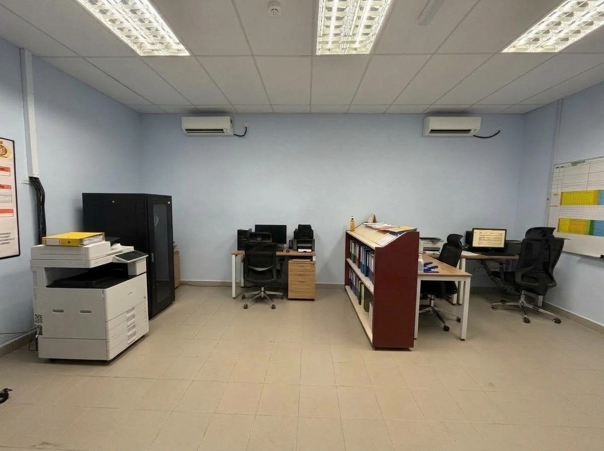 Office interior in no_style style — photo by GenRoom AI