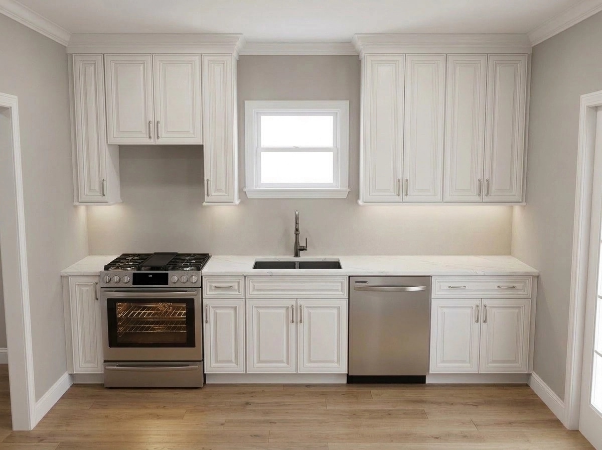 Interior design in Transitional style — Kitchen by GenRoom AI
