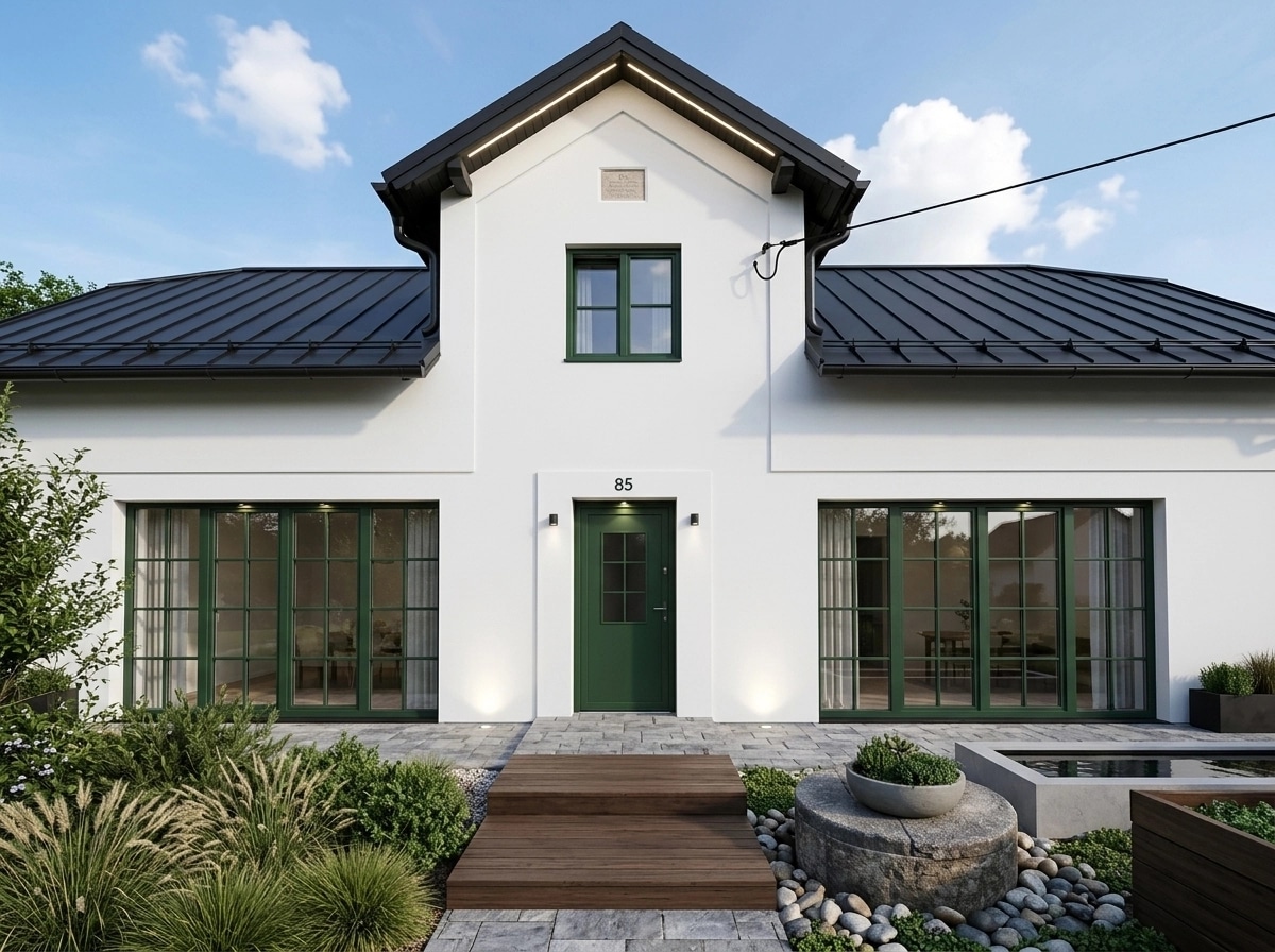 Scandinavian Facade Facade design — facade photo by GenRoom AI