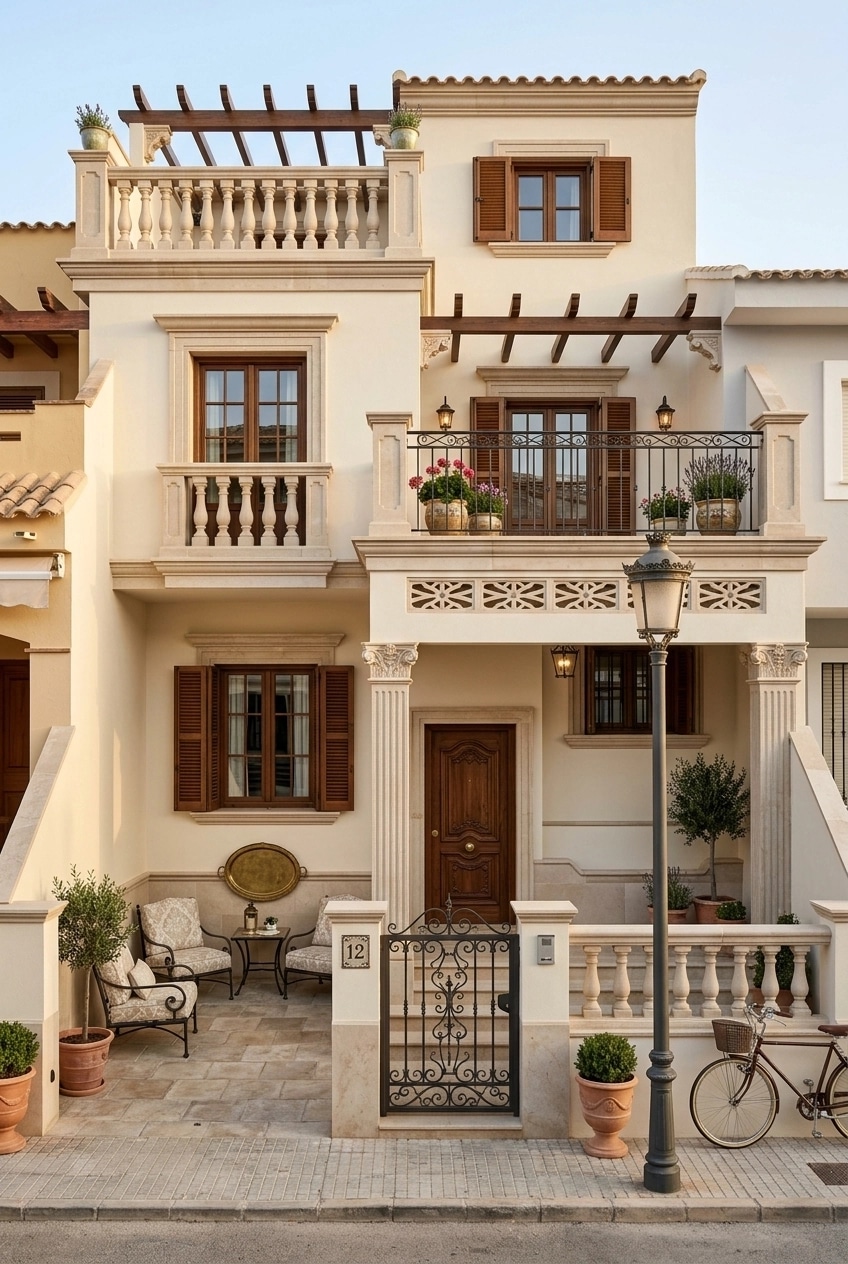 Classic Facade Facade design — facade photo by GenRoom AI