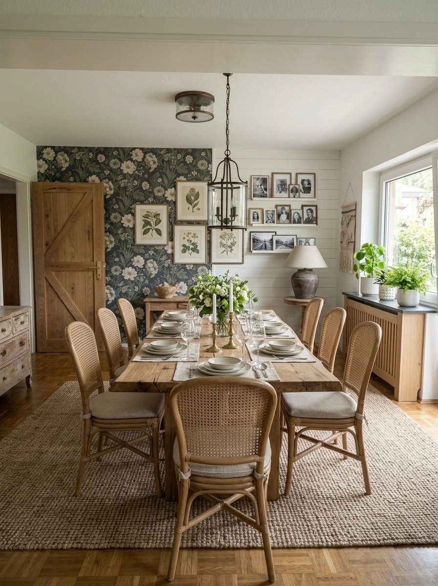 Modern Farmhouse Living Room design — interior photo by GenRoom AI