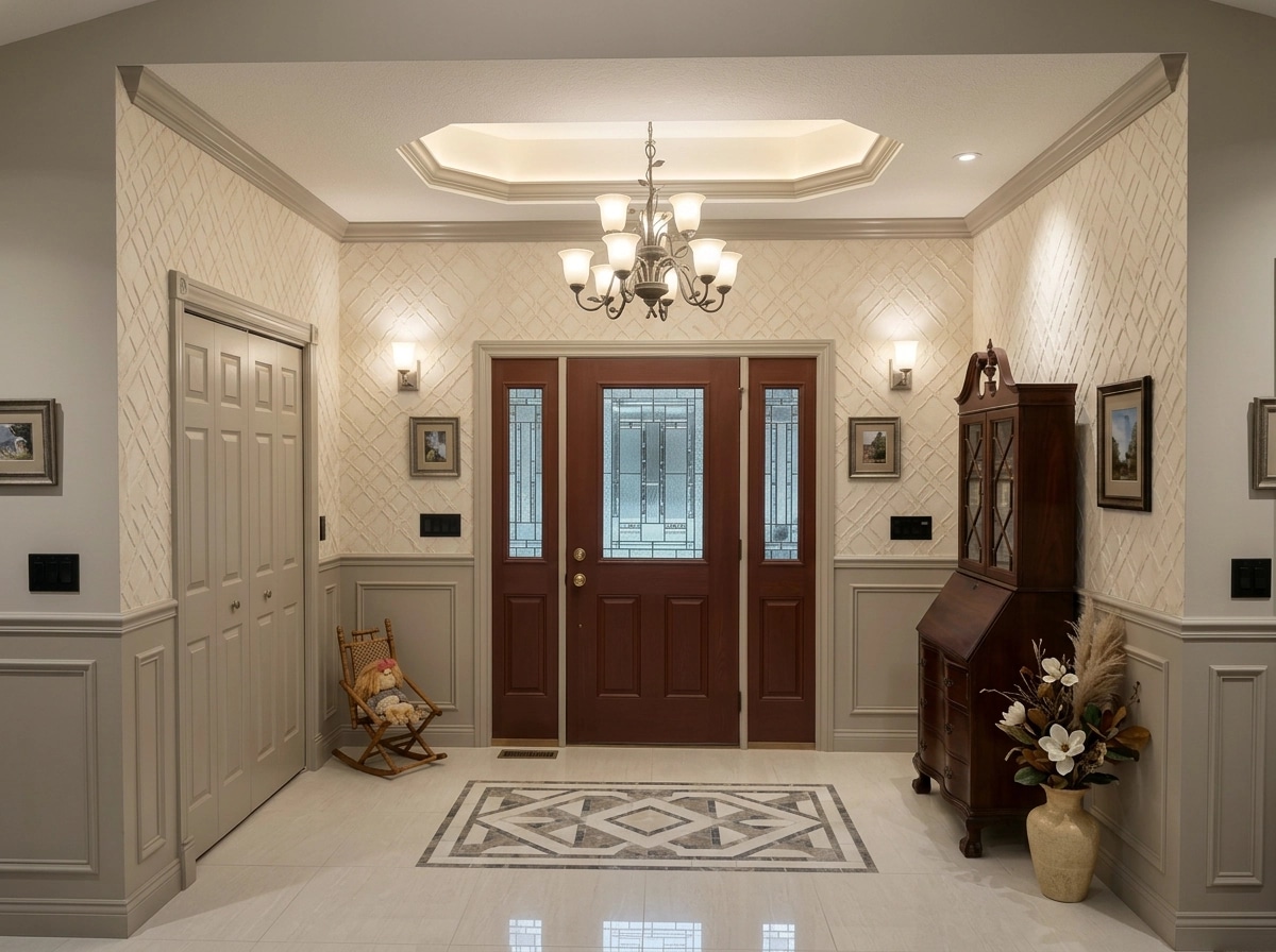 Interior design in Transitional style — Hallway by GenRoom AI