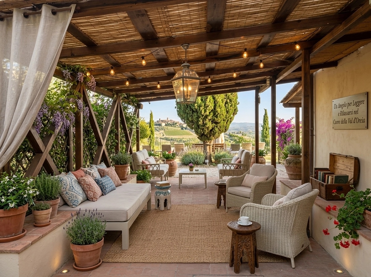 Landscape design in Mediterranean Yard style — Yard by GenRoom AI