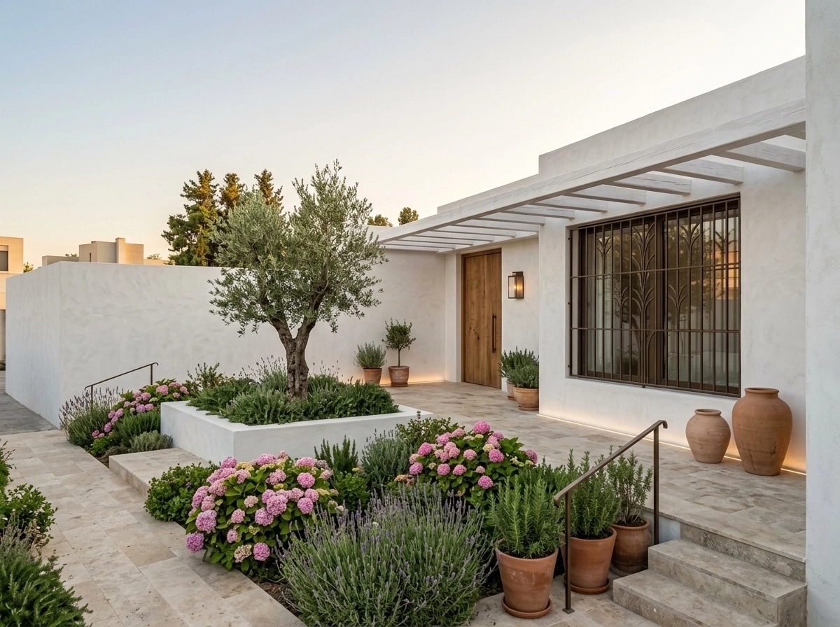 Facade design in Mediterranean Facade style — Facade by GenRoom AI