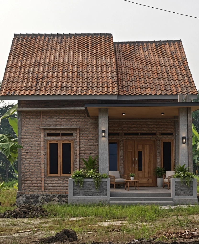 Landscape design in Minimalist Yard style — Yard by GenRoom AI