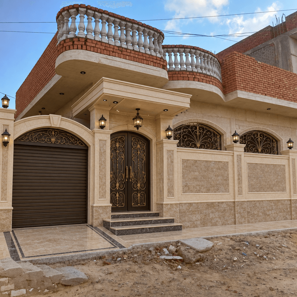 Classic Facade Πρόσοψη design — facade photo by GenRoom AI