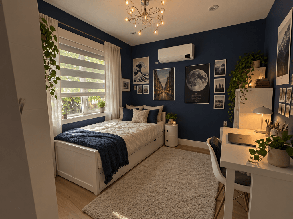 Minimalism Bedroom design — interior photo by GenRoom AI