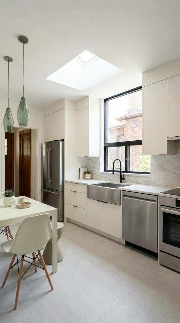 Minimalism Kitchen design — interior photo by GenRoom AI
