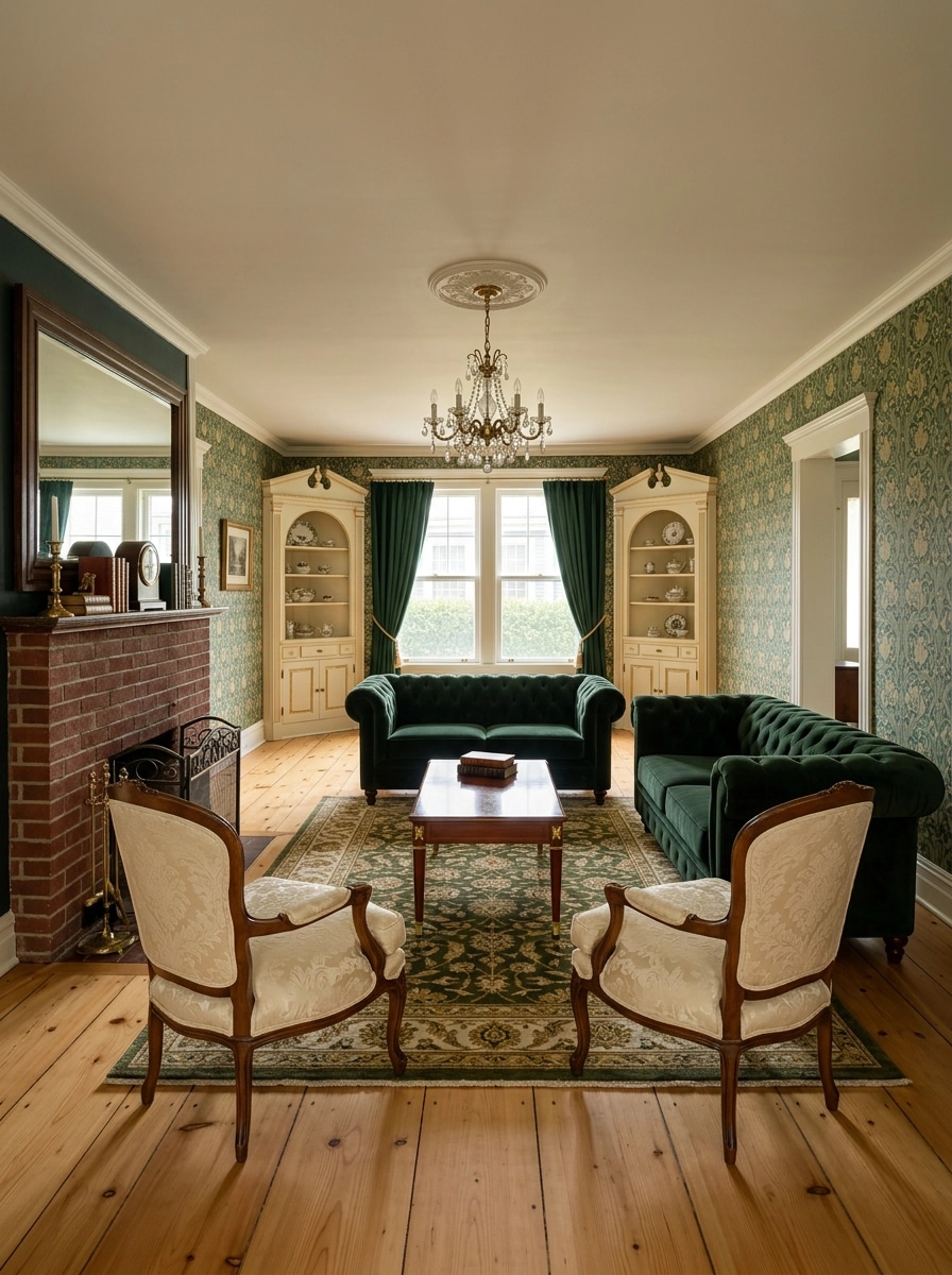 Interior design in Classic style — Living Room by GenRoom AI